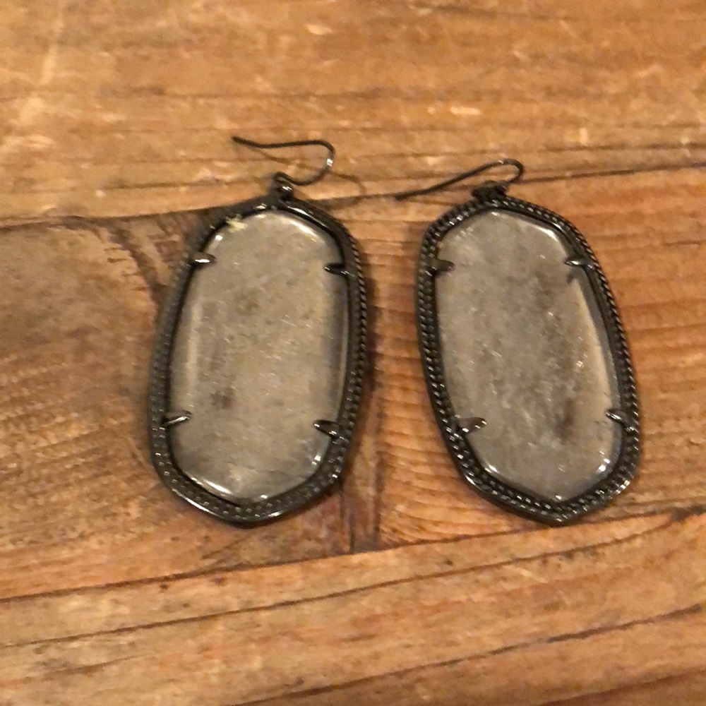 Kendra Scott Danielle Earring -Mirror Rock Crystal